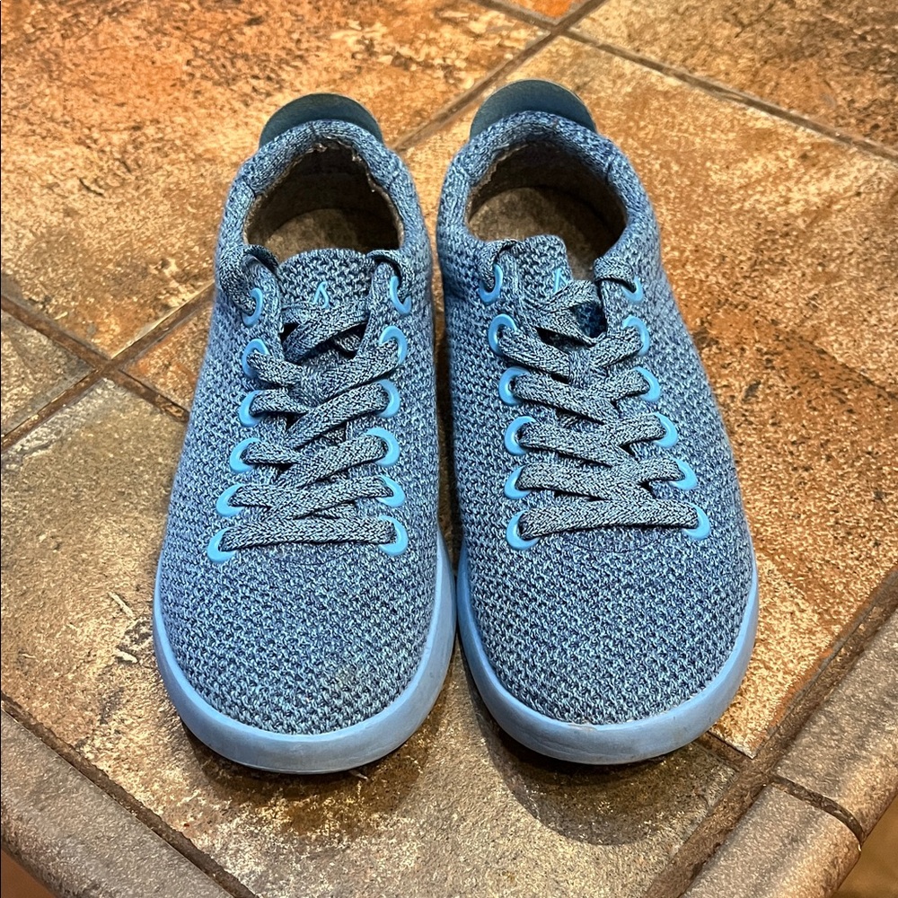 Allbirds Tree Piper Lace-Up Sneakers in Buoyant Blue, 8